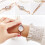 Γυναικείο ρολόι quartz σε χρυσό, κομψό, petite, αδιάβροχο 6