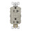 Radiant GFCI Duplex Outlet 20 A 125 V Niklowane 1
