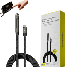 Usynlig holderladerkabel med stativ 1,5 m 240 W