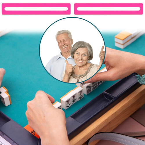 Mahjong Line Finder Acrylic Guide Ruler Strips 1 Pack 1