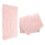 Roze mat van imitatiebont, 2 stuks 6