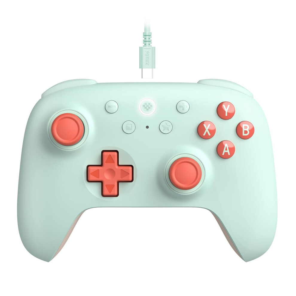 Wired PC and Android Controller with Hall Effect Joysticks-image-OPC-PW8JRBC-NEW