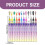 Nagelmarker, 0,5 mm Spitze, 12 Farben, 2er-Set 2