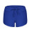 Blå dame yogashorts med elastisk talje 4