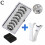 Magnetisches Wimpernset mit Clip (5 Paar) 8