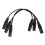 Cavo di prolunga XLR nero (2 pezzi) 5