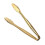 Mini-Servierzange aus Edelstahl, 15 cm, Gold 1