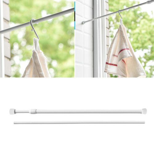 Verstelbare douchegordijnstang (17-42 inch) 1