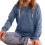 Felpe oversize da donna a maniche lunghe 4