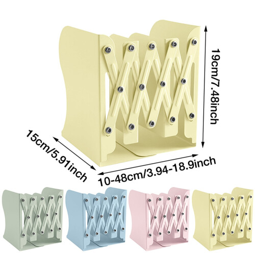 Metal Bookends Adjustable 18.9 Inch 1 Piece 2