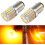 1157LED-lampen 2000LM 3014 72-SMD 6000K wit 2