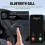 Télécommande Bluetooth avec bouton multimédia étanche et réglable pour 6