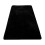 Black Modern Carpet 60x90 cm Soft Area Rug 2