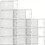 Transparent Plastic Shoe Box White 12pcs Moisture-Proof 1
