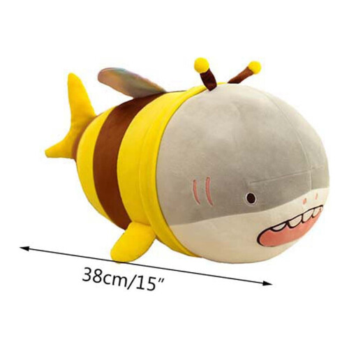 Striped Plush Pig Stuffed Animal 28cm 1