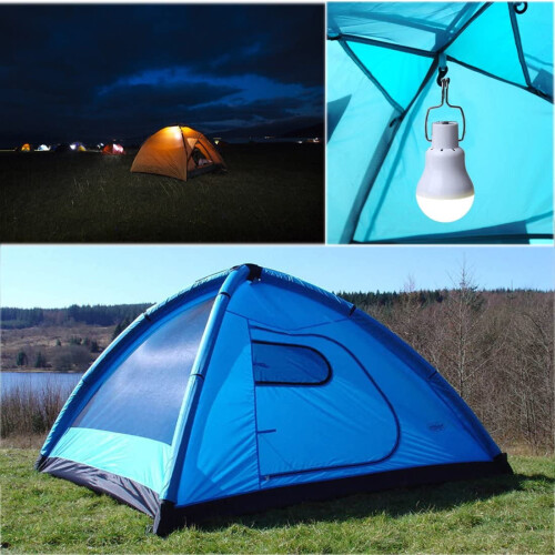Solar LED Lamp with Remote Control 350LM Portable 2