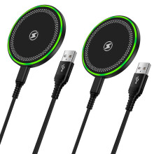 Vezeték nélküli töltőpad 15W2 db-os csomag Pixel9Pro-hoz és