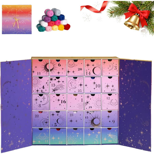 Kerst adventskalender haakset 25 dagen