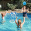 Pool-Basketballkorb-Set mit 2 Bällen 1