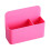 Magnetic whiteboard marker holder with eraser storage pink 1