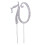 Silver Alloy Cake Topper with Rhinestones 70th Anniversary 7