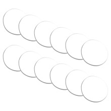 Transparante beschermpads voor glazen tafelbladen (12 stuks)