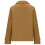 Blazer feminino oversized em tweed misto de lã com mangas compridas 5