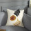 Ensemble de 4 housses de coussin décoratives style bohème naturel 5