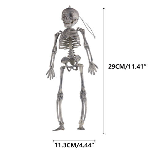 Διακόσμηση Σκελετών για το HalloweenΜίνι Σκελετός 11,4 ιντσών με δυνατότητα 1