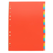 Registerblätter mit Registerkarten, orange, 31er-Packung