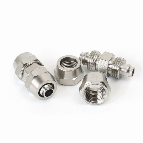 PU Pneumatisk Push-in Fitting Lige Type 1 Stk. 2