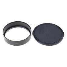 Pare-soleil métallique cylindrique 37–82 mm