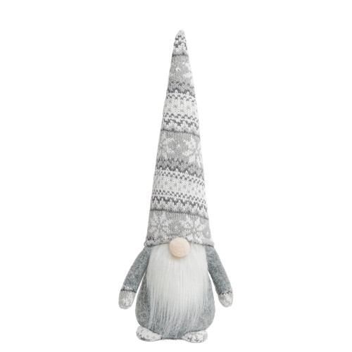 Peluche gris clair 40 cm