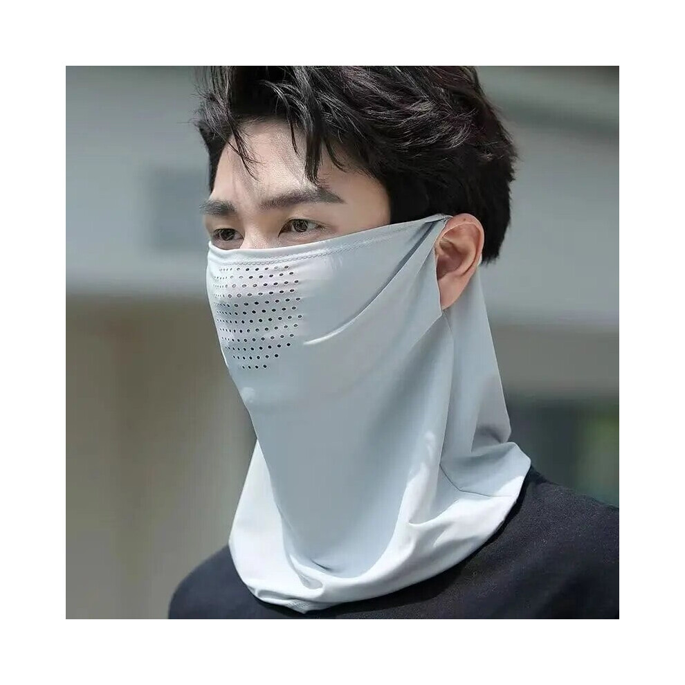 Uv Protection Face Mask Ice Silk Breathable Lightweight 919886942222