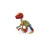 Figura de dinossauro Echinosaurus impressa em 3D, articulada, 1 peça 1