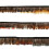 Ruban de dentelle à plumes, 1 mètre, 4-5 cm de large 4