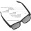 MesaSe polarized smart sunglasses with Bluetooth earphones, 5