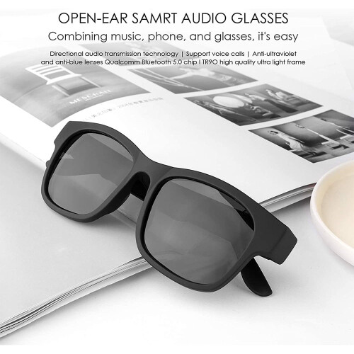 MesaSe polarized smart sunglasses with Bluetooth earphones, 2