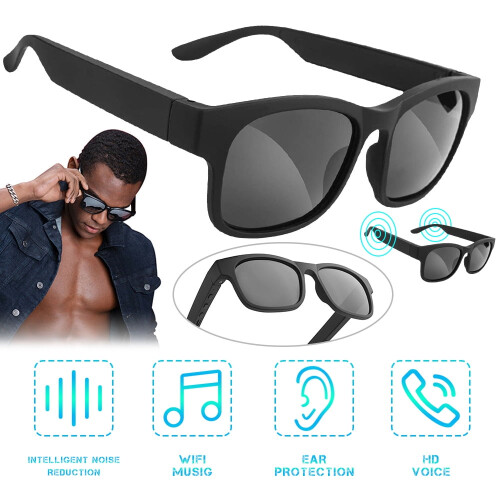 MesaSe polarized smart sunglasses with Bluetooth earphones, 1