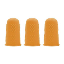 Silikonfingerskydd Skärtåliga 3-pack Orange