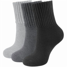 Chaussettes thermiques épaisses et rembourrées pour femmes, lot de 3 paires