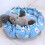 Lit pour chat AUQ, canapé-lit pour chien double usage, rose, 30 cm 4