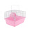 Hamsterkäfig, rosa, PP-Material, 1 Stück 1
