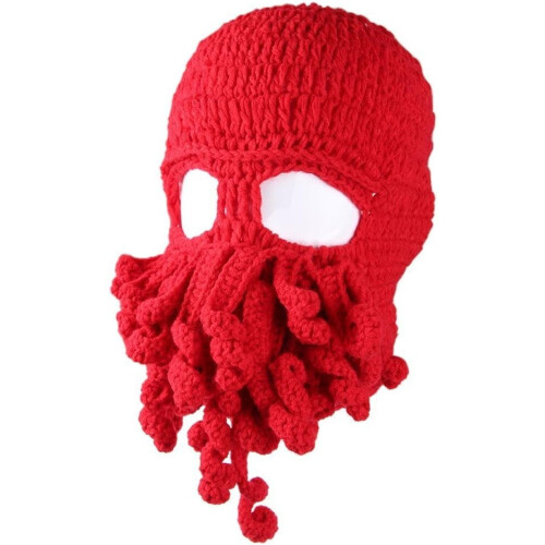 Herren-Beanie, faltbar, Bartmütze, Einheitsgröße