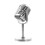 Vintage-Style Plastic Microphone Decorative Prop 1