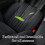 Waterproof Universal Car Seat Covers Black 4