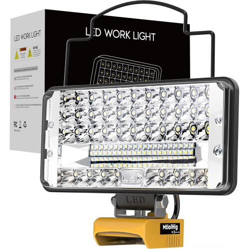 Φως εργασίας LED για μπαταρία Dewalt 20V 145W 14500LM
