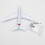 Airbus A380 öntött repülőgépmodell 16 cm 6