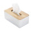 Boîte à mouchoirs rectangulaire en bois 2