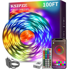 Bande LED RGB synchronisée avec la musique, 30 m